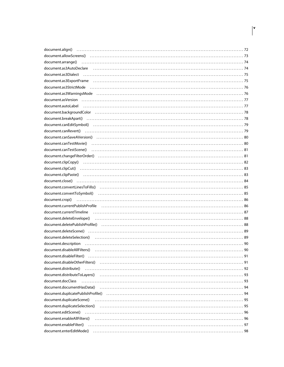 Adobe Extending Flash Professional CS4 User Manual | Page 5 / 560