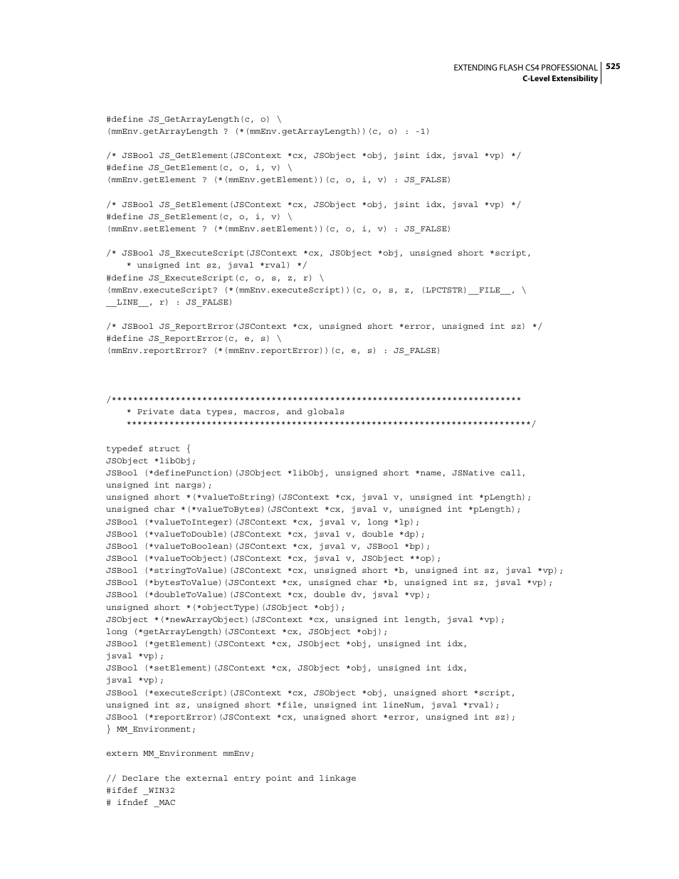 Adobe Extending Flash Professional CS4 User Manual | Page 547 / 560