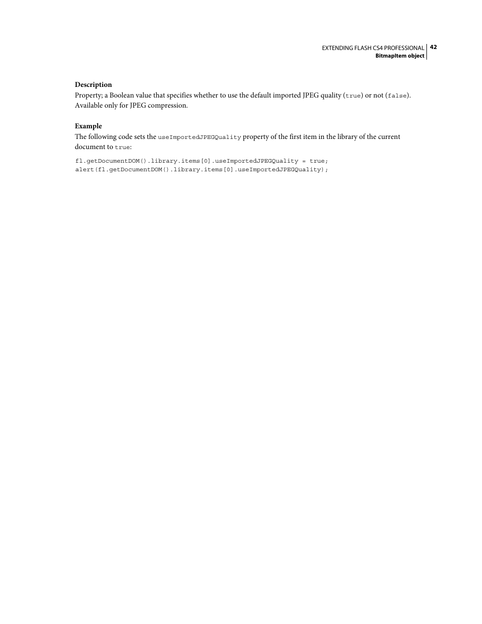 Adobe Extending Flash Professional CS4 User Manual | Page 64 / 560