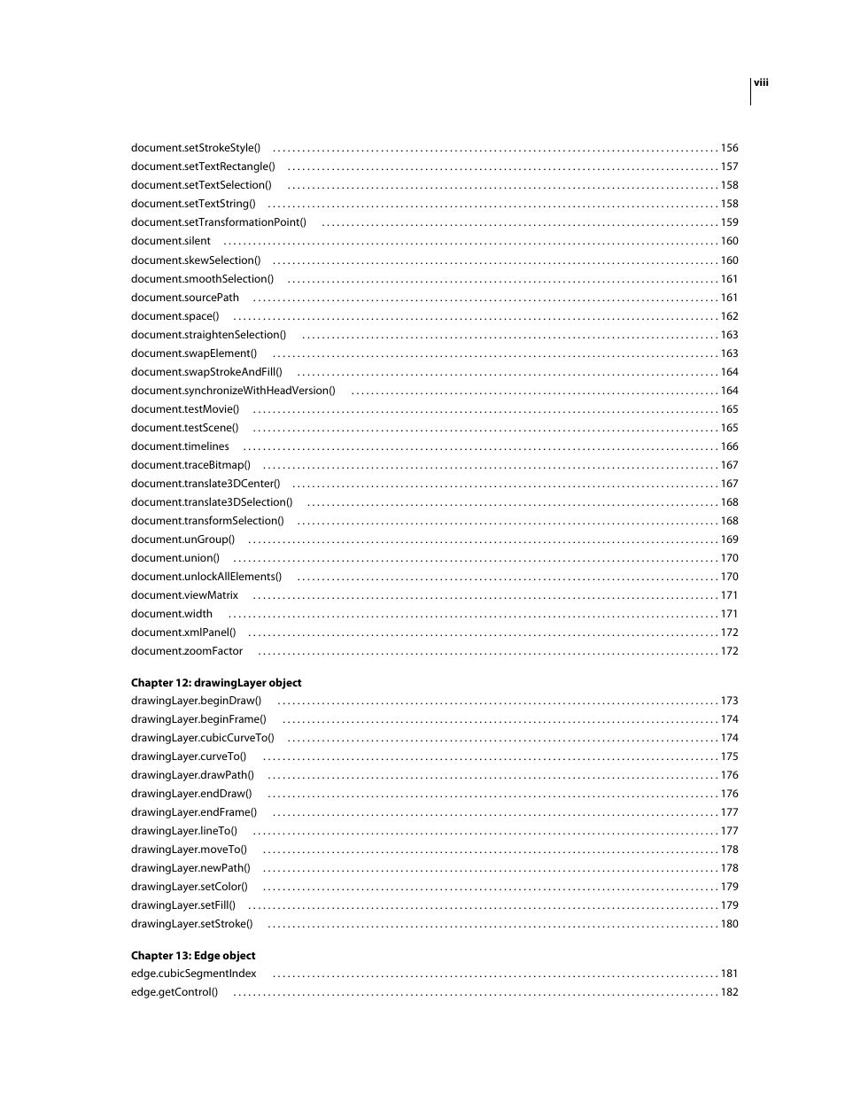 Adobe Extending Flash Professional CS4 User Manual | Page 8 / 560