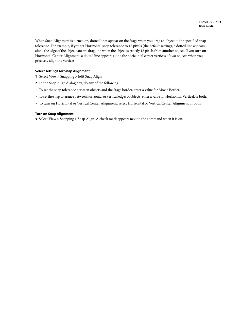 Adobe Flash Professional CS3 User Manual | Page 189 / 527