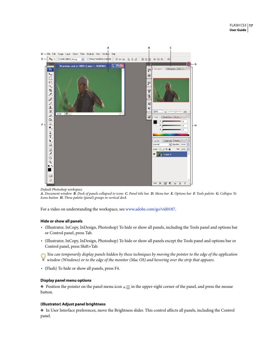 Adobe Flash Professional CS3 User Manual | Page 23 / 527