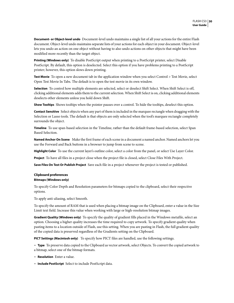 Adobe Flash Professional CS3 User Manual | Page 36 / 527