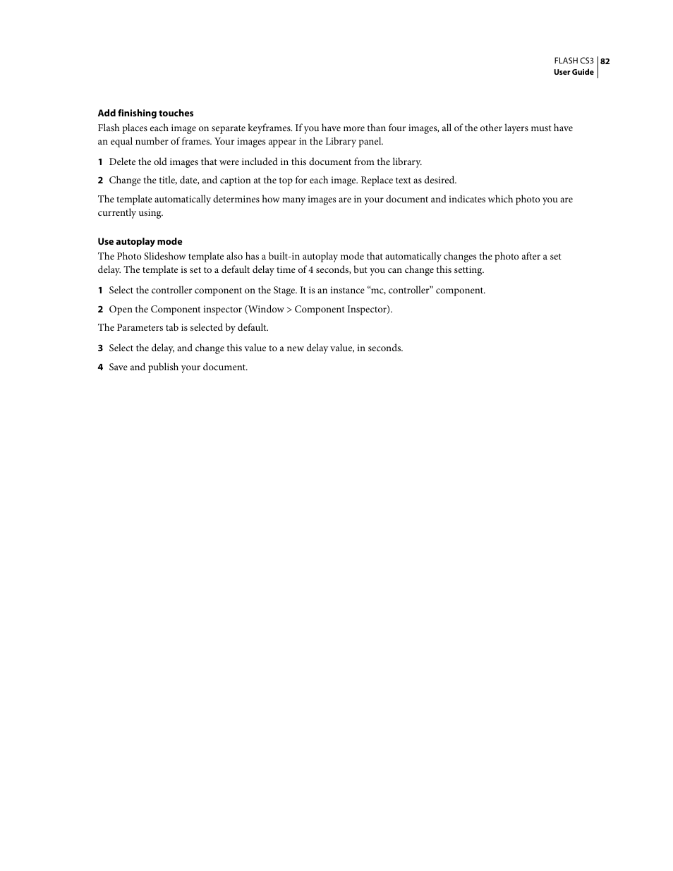 Adobe Flash Professional CS3 User Manual | Page 88 / 527