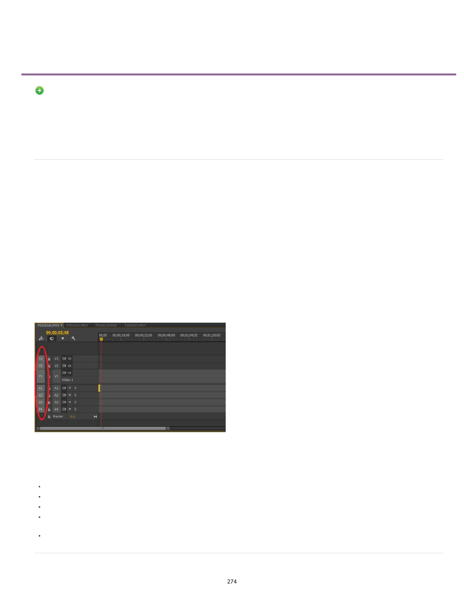 Edit from sequences loaded into the source monitor | Adobe Premiere Pro CC v.7.xx User Manual | Page 271 / 575