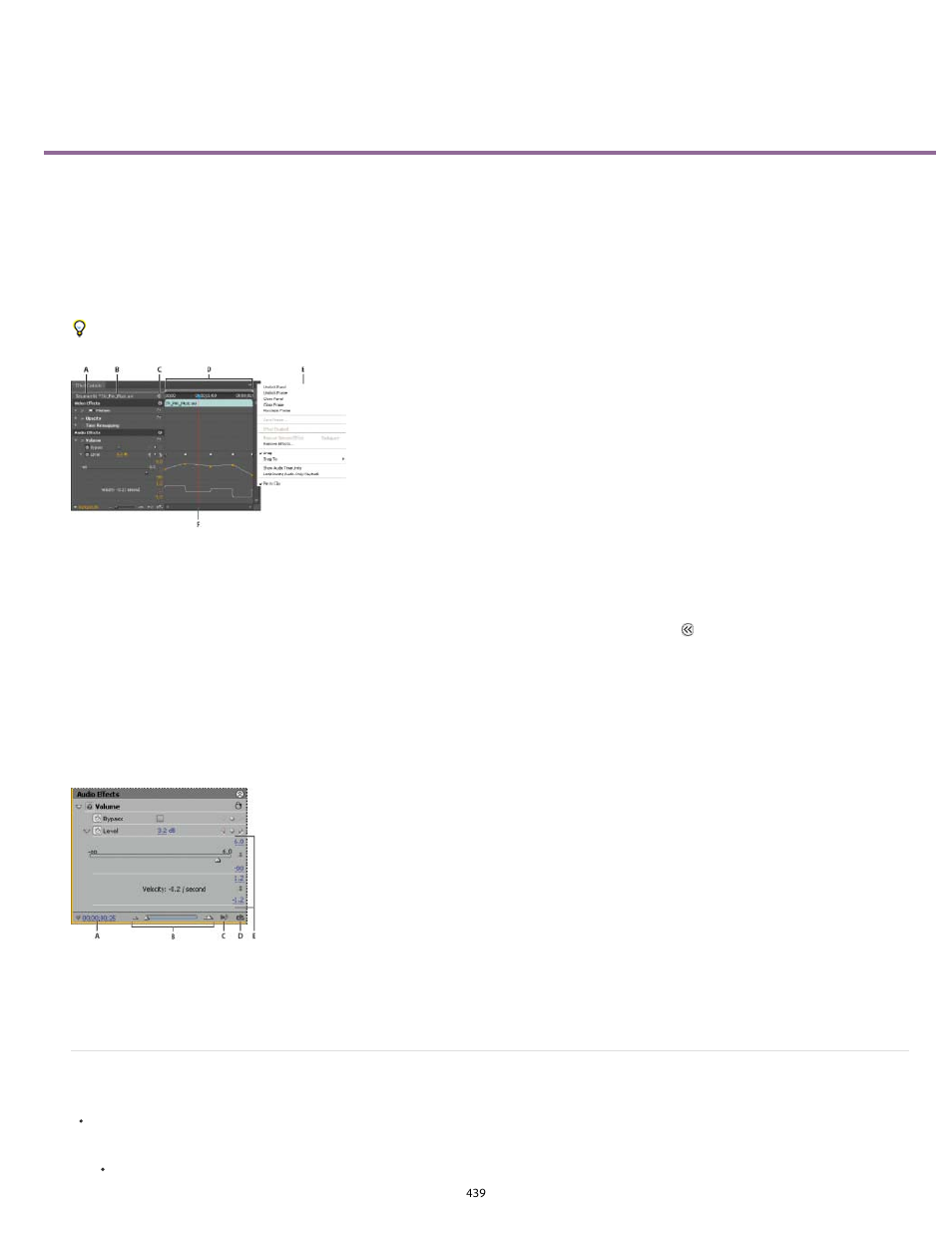 Viewing and adjusting effects and keyframes | Adobe Premiere Pro CC v.7.xx User Manual | Page 436 / 575