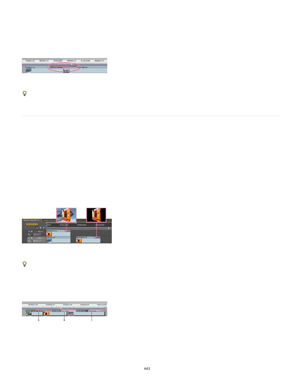 Single- and double-sided transitions | Adobe Premiere Pro CC v.7.xx User Manual | Page 440 / 575