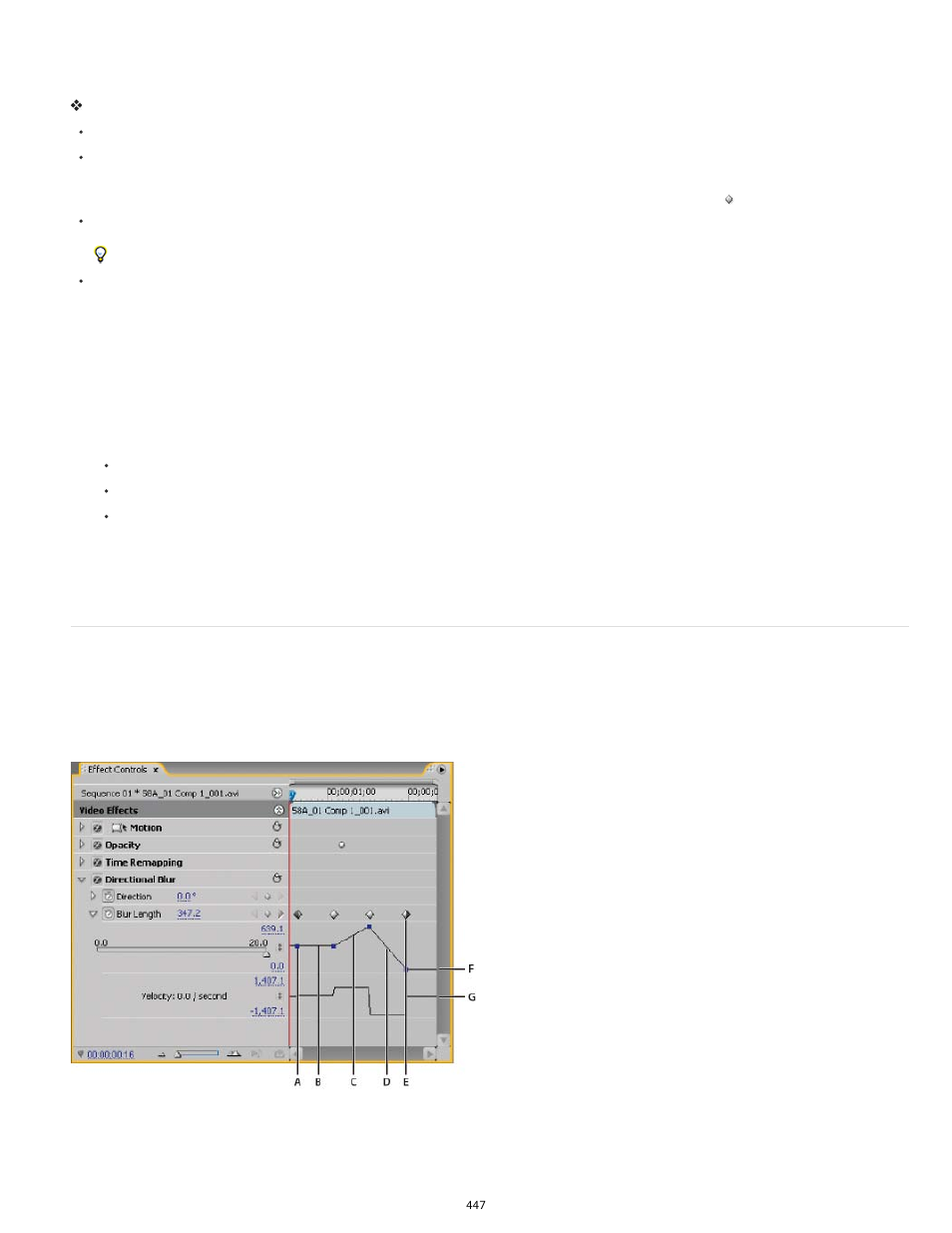 Modify keyframe values | Adobe Premiere Pro CS6 User Manual | Page 451 / 485