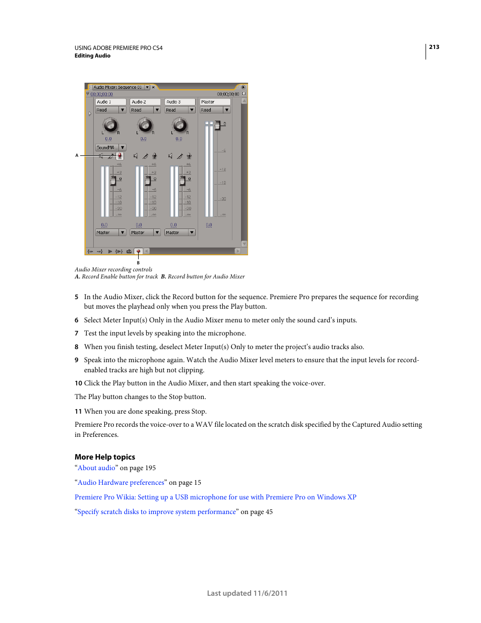 Adobe Premiere Pro CS4 User Manual | Page 219 / 491