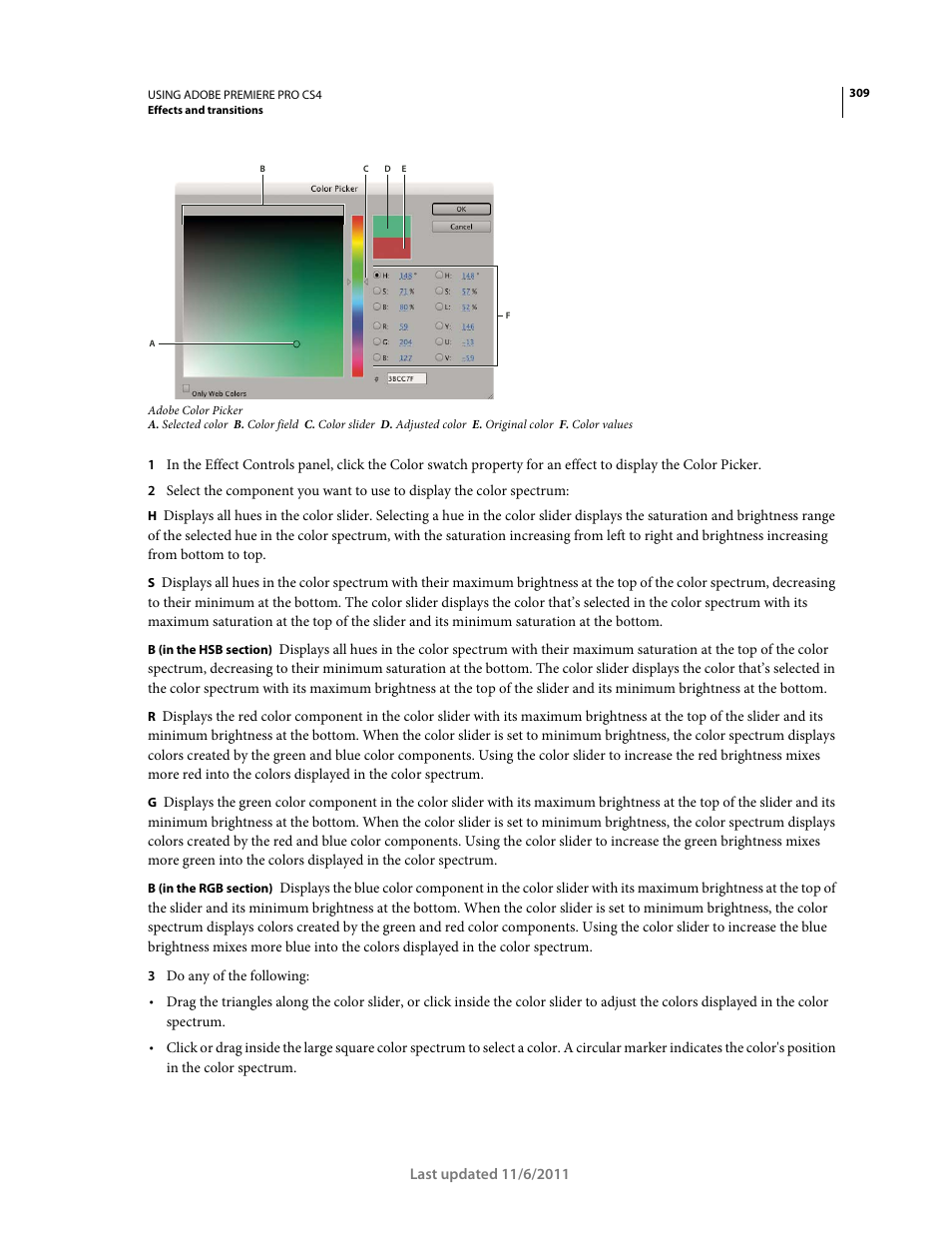 Adobe Premiere Pro CS4 User Manual | Page 315 / 491