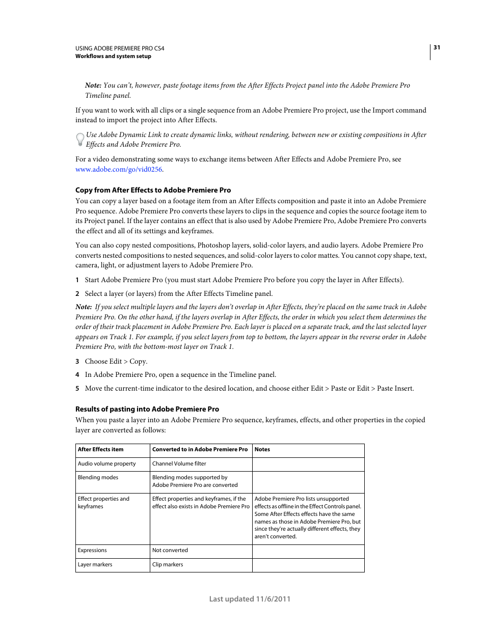 Adobe Premiere Pro CS4 User Manual | Page 37 / 491