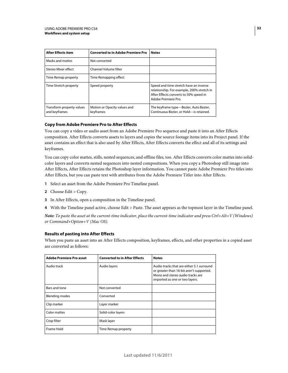 Adobe Premiere Pro CS4 User Manual | Page 38 / 491