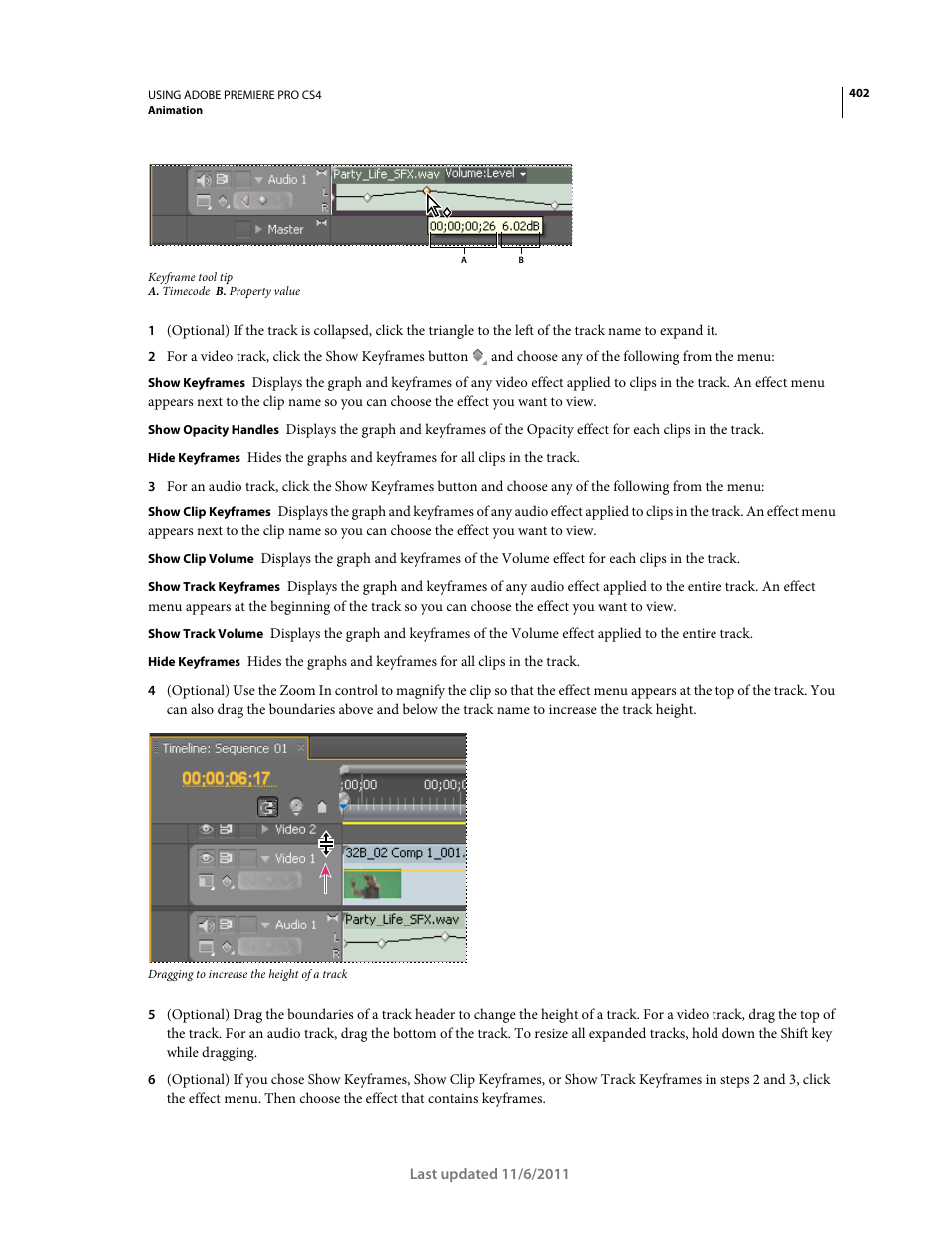 Adobe Premiere Pro CS4 User Manual | Page 408 / 491