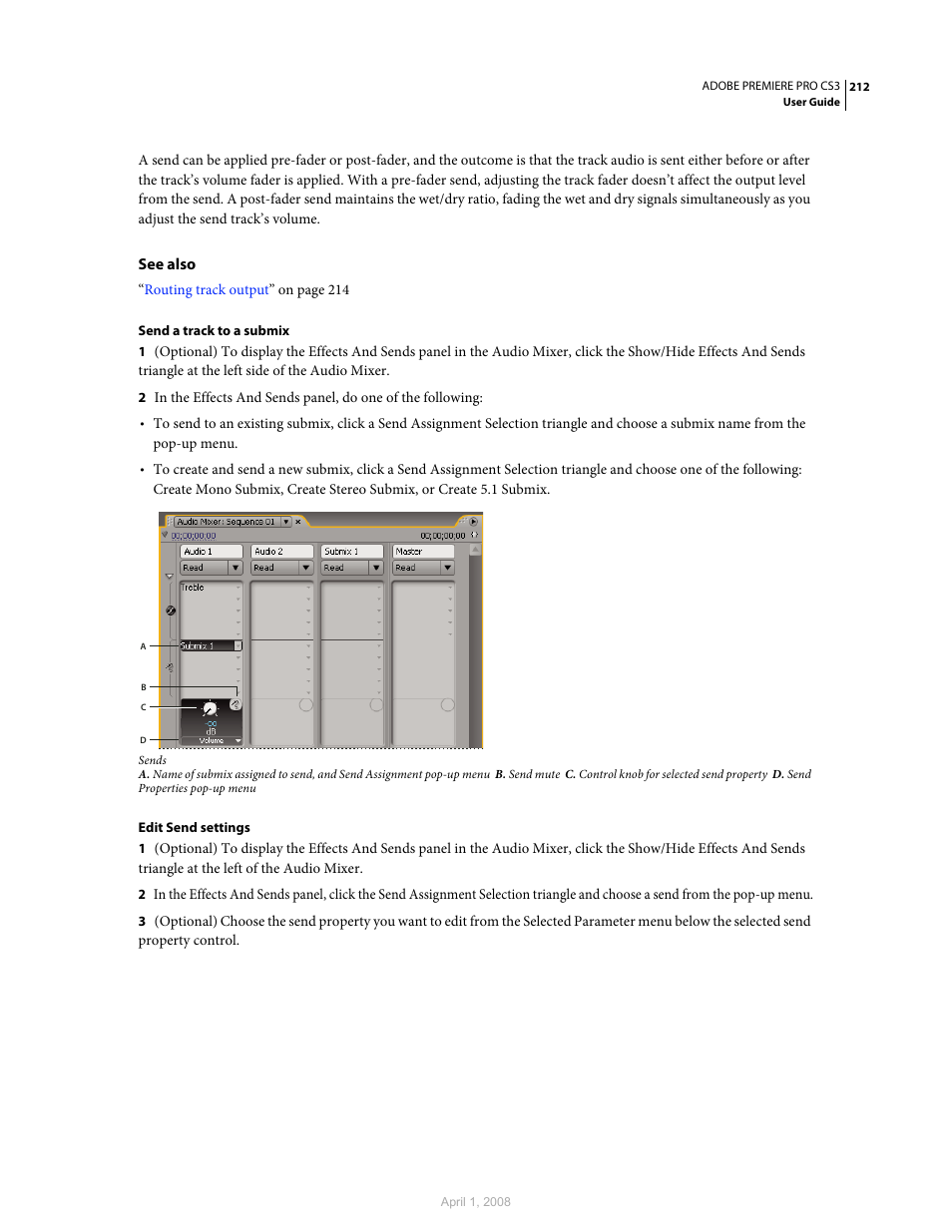 Adobe Premiere Pro CS3 User Manual | Page 218 / 455