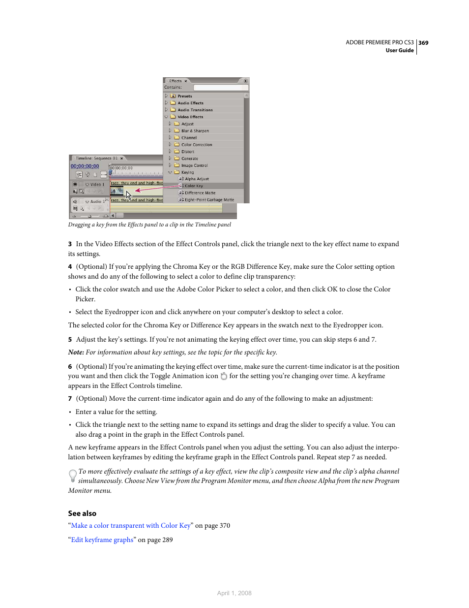 Adobe Premiere Pro CS3 User Manual | Page 375 / 455
