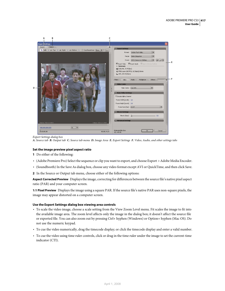 Adobe Premiere Pro CS3 User Manual | Page 423 / 455