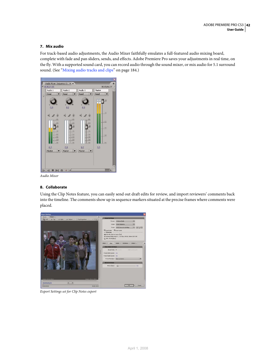 Adobe Premiere Pro CS3 User Manual | Page 48 / 455