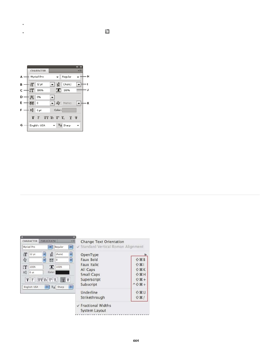 About dynamic shortcuts | Adobe Photoshop CC 2014 v.14.xx User Manual | Page 671 / 1061