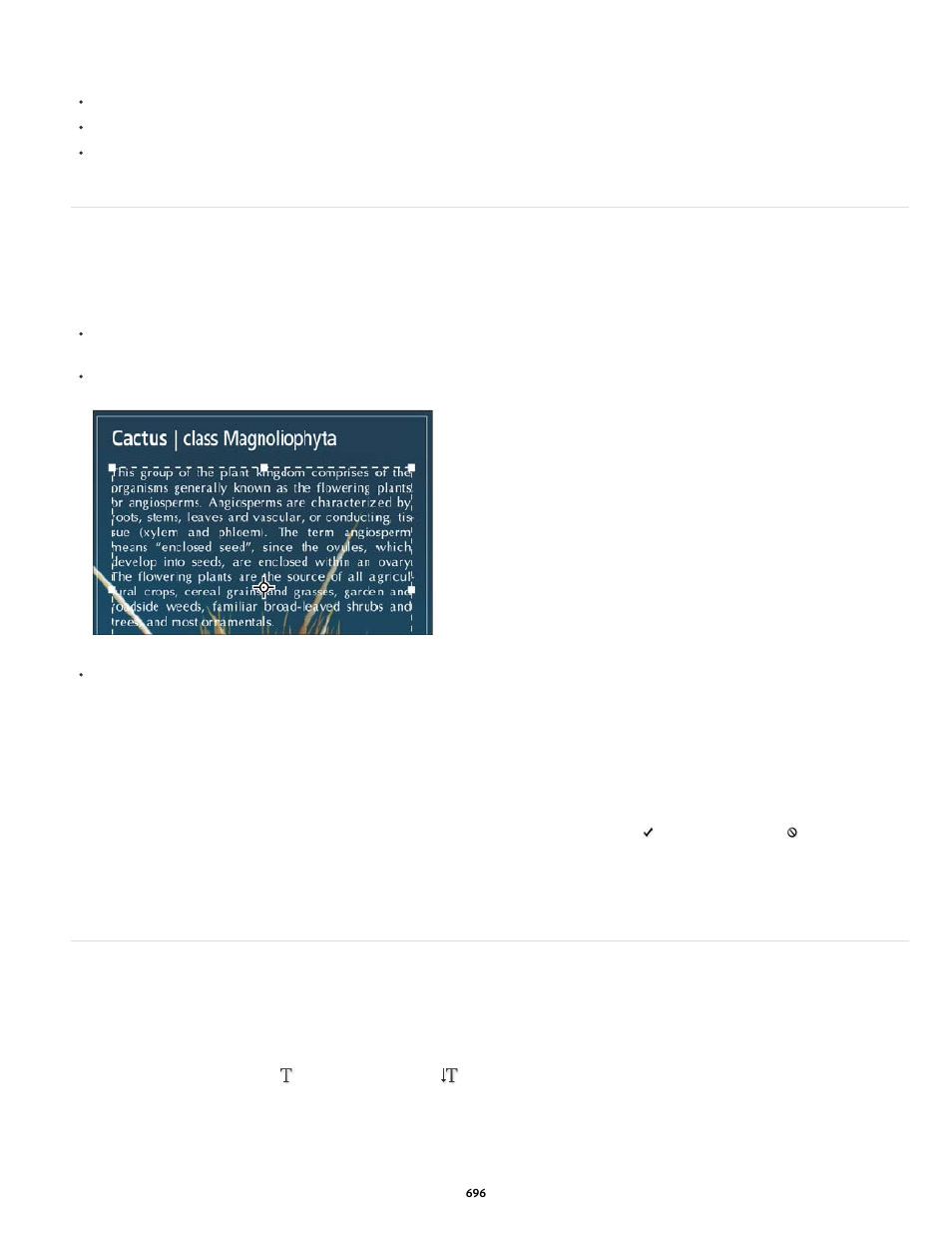 Entering type enter point type, Entering type, Enter point type | Adobe Photoshop CC 2014 v.14.xx User Manual | Page 703 / 1061