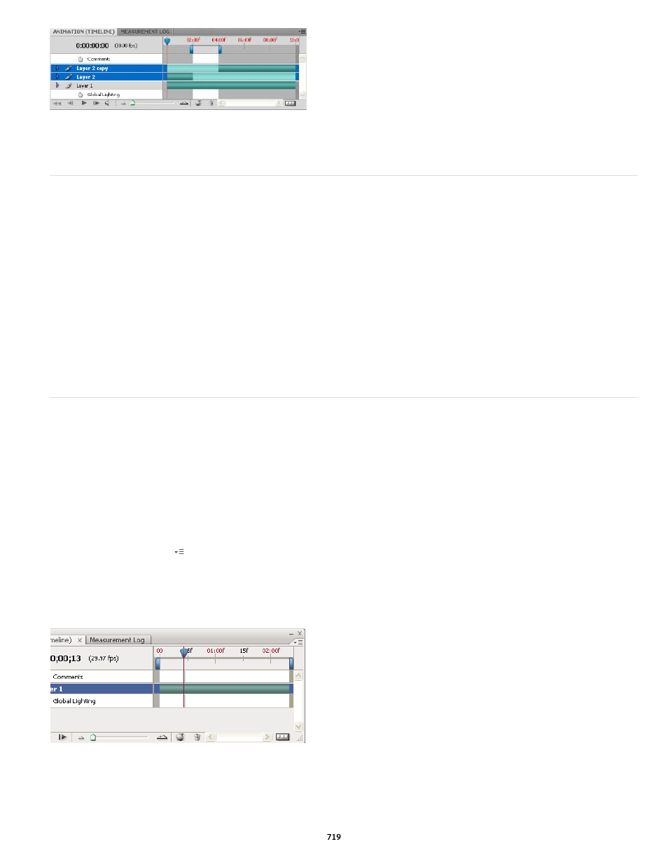 Extract work area split video layers, Extract work area, Split video layers | Adobe Photoshop CC 2014 v.14.xx User Manual | Page 726 / 1061