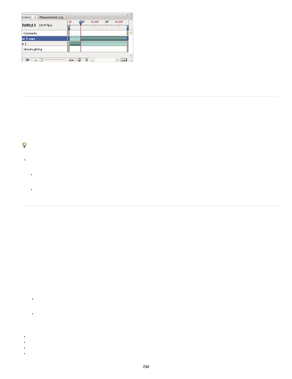 Group layers in a video or animation, Rasterize video layers | Adobe Photoshop CC 2014 v.14.xx User Manual | Page 727 / 1061