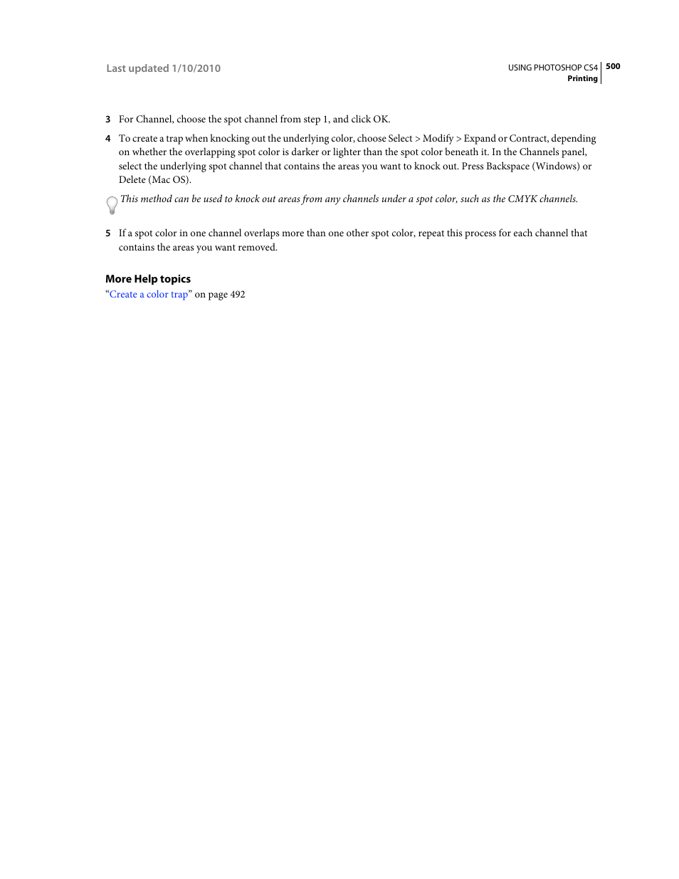 Adobe Photoshop CS4 User Manual | Page 507 / 707