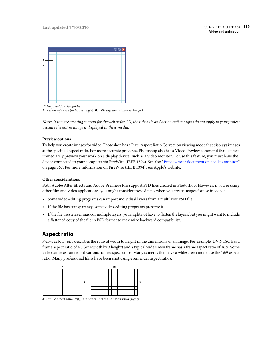 Aspect ratio | Adobe Photoshop CS4 User Manual | Page 546 / 707