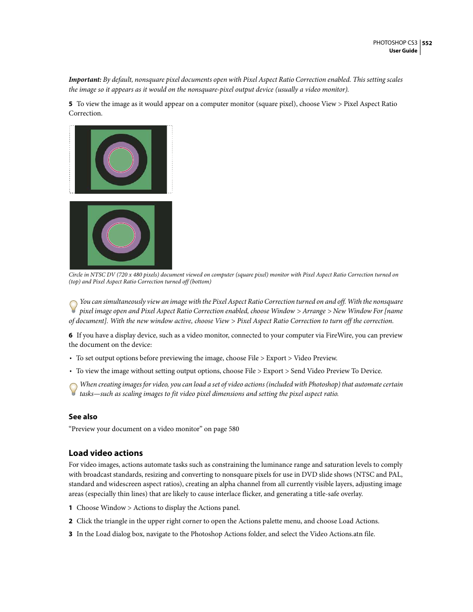 Load video actions | Adobe Photoshop CS3 User Manual | Page 559 / 681