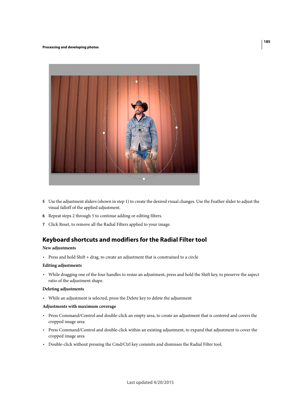 Adobe Photoshop Lightroom CC User Manual | Page 190 / 261