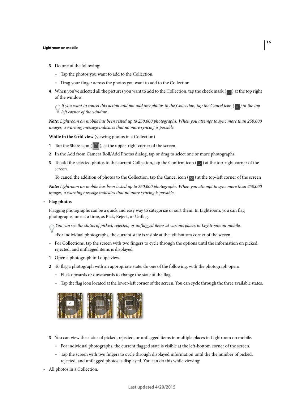 Adobe Photoshop Lightroom CC User Manual | Page 21 / 261