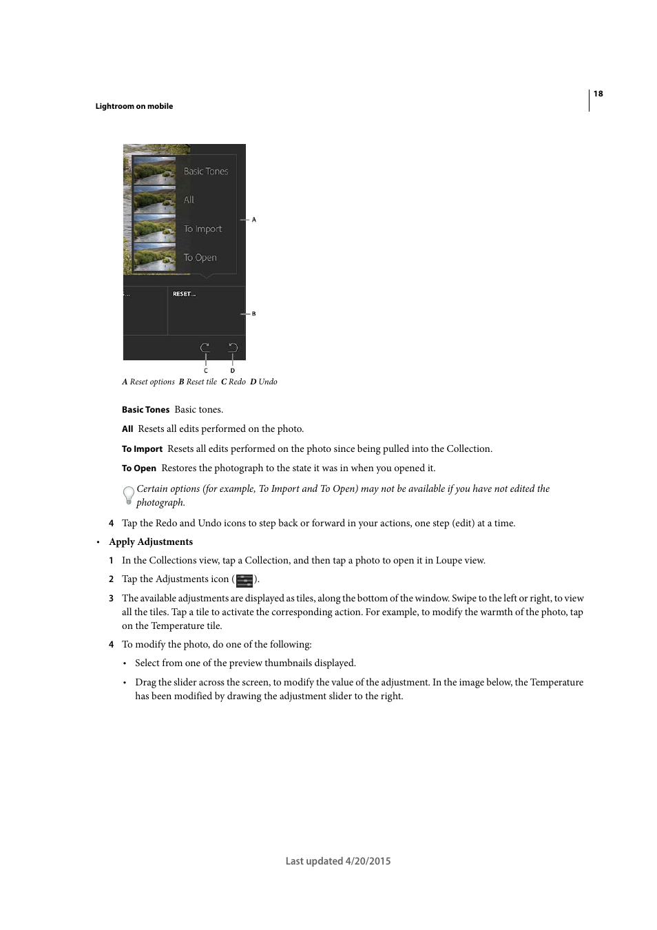 Adobe Photoshop Lightroom CC User Manual | Page 23 / 261