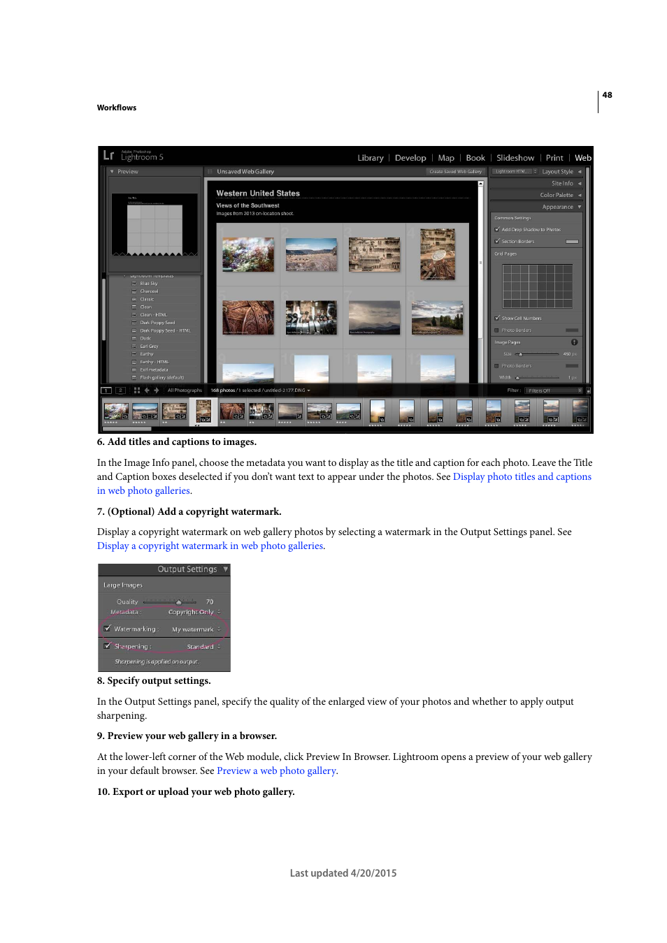 Adobe Photoshop Lightroom CC User Manual | Page 53 / 261