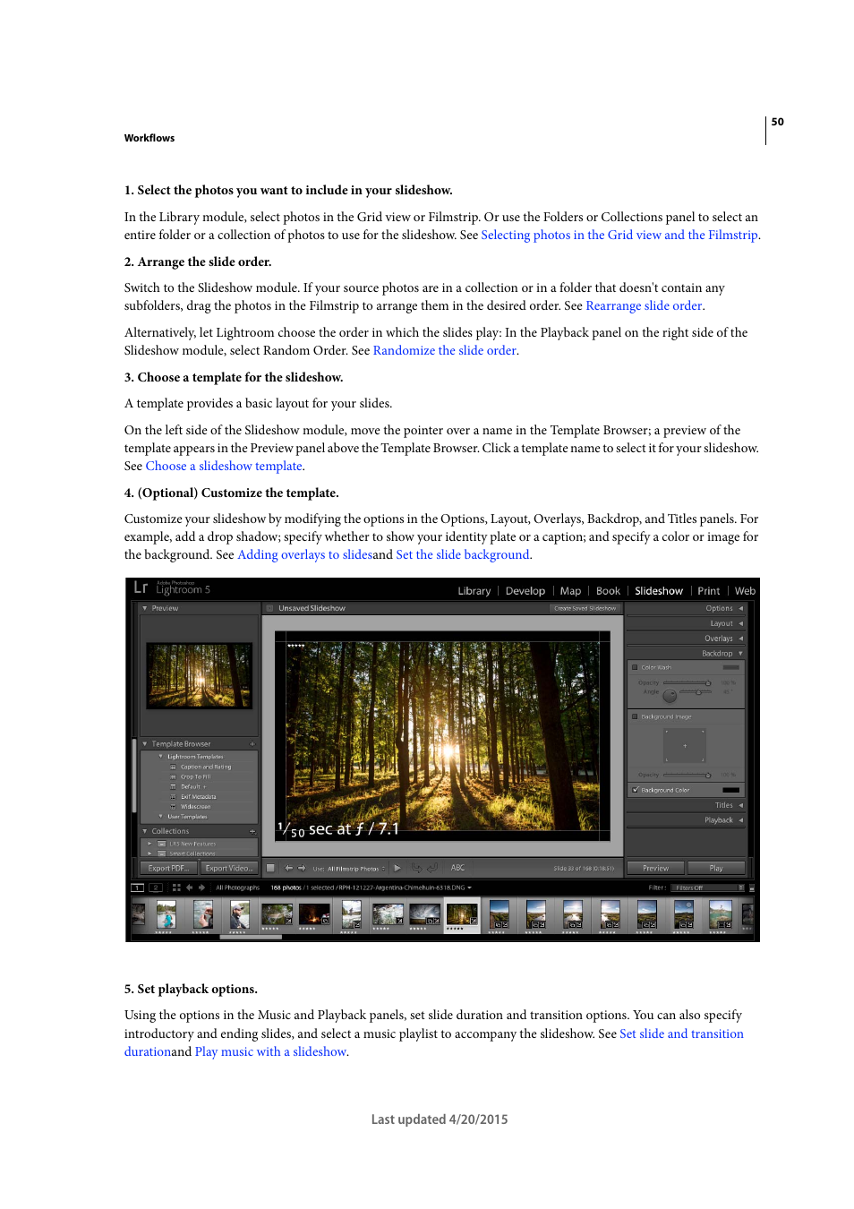 Adobe Photoshop Lightroom CC User Manual | Page 55 / 261