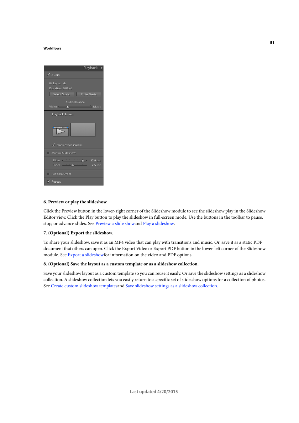 Adobe Photoshop Lightroom CC User Manual | Page 56 / 261