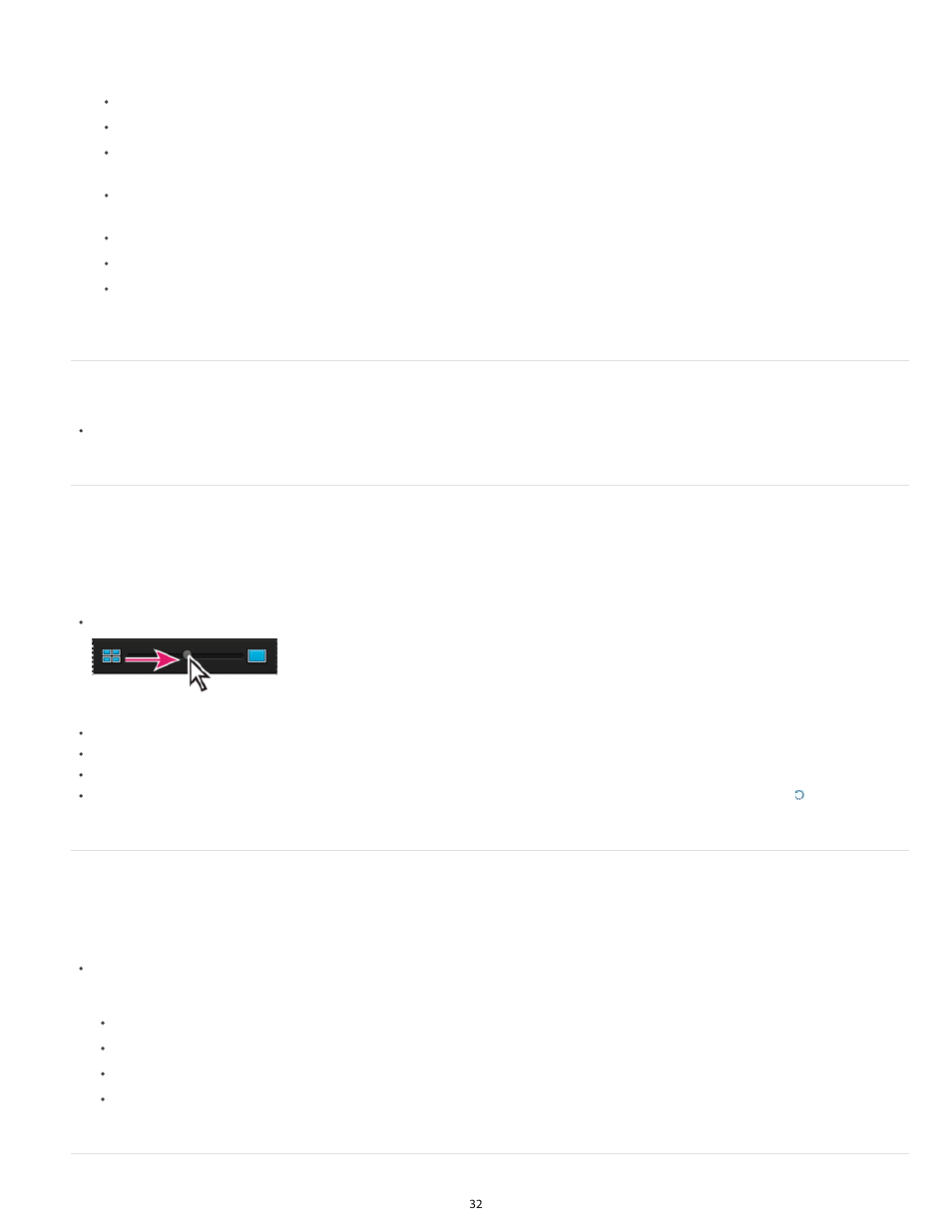 Specify media types to view, Select files in the media view | Adobe Elements Organizer 12 User Manual | Page 35 / 238