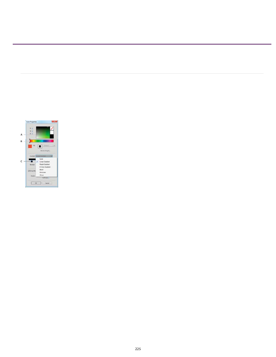 Adding color and shadows to titles | Adobe Premiere Elements 12 User Manual | Page 229 / 319