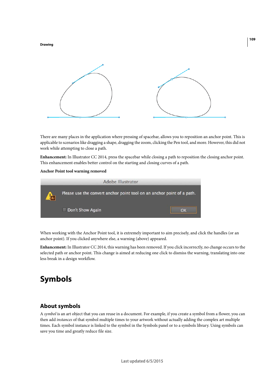 Symbols, About symbols | Adobe Illustrator CC 2015 User Manual | Page 114 / 556