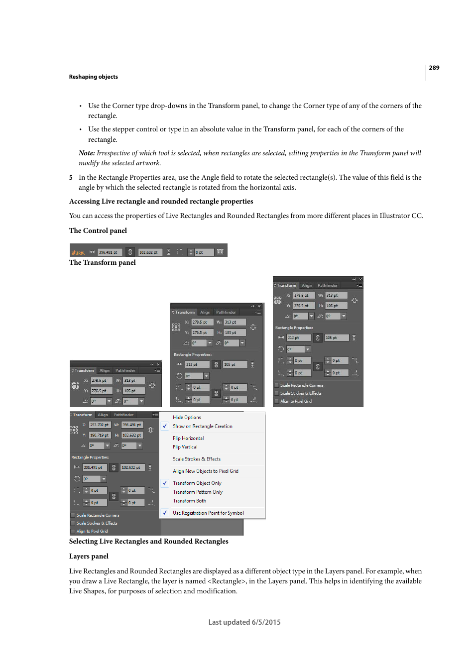 Adobe Illustrator CC 2015 User Manual | Page 294 / 556