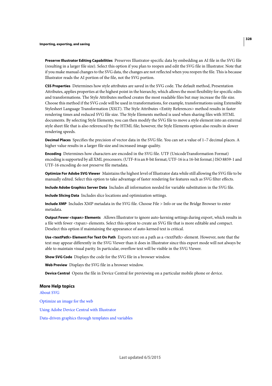 Adobe Illustrator CC 2015 User Manual | Page 333 / 556