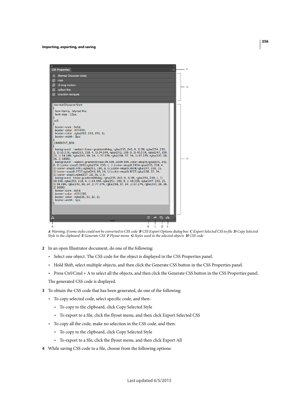 Adobe Illustrator CC 2015 User Manual | Page 361 / 556