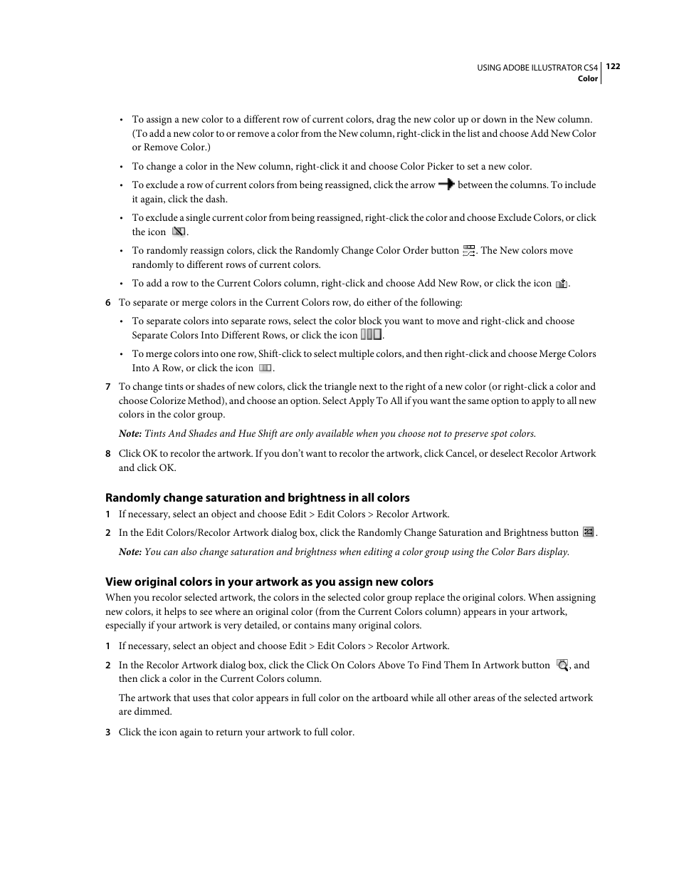 Adobe Illustrator CS4 User Manual | Page 129 / 499