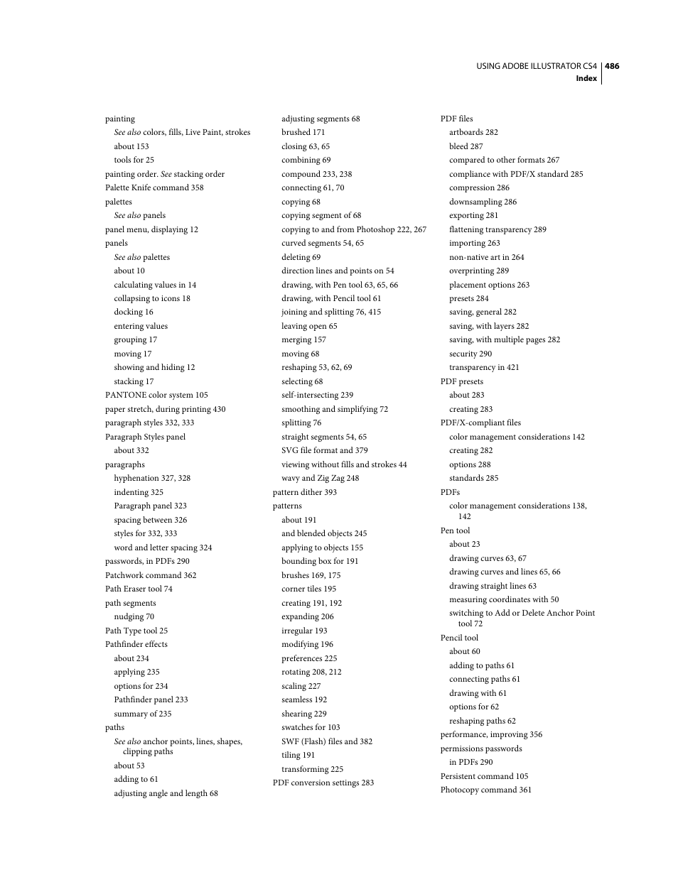 Adobe Illustrator CS4 User Manual | Page 493 / 499