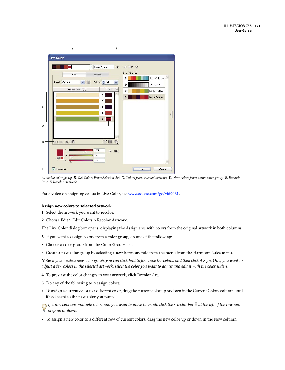 Adobe Illustrator CS3 User Manual | Page 127 / 495