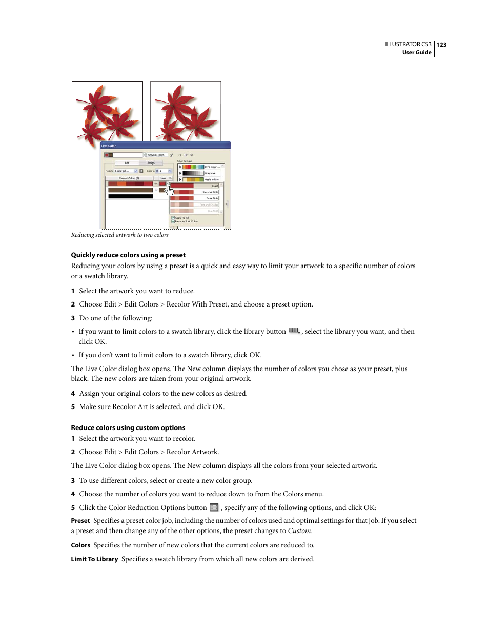 Adobe Illustrator CS3 User Manual | Page 129 / 495
