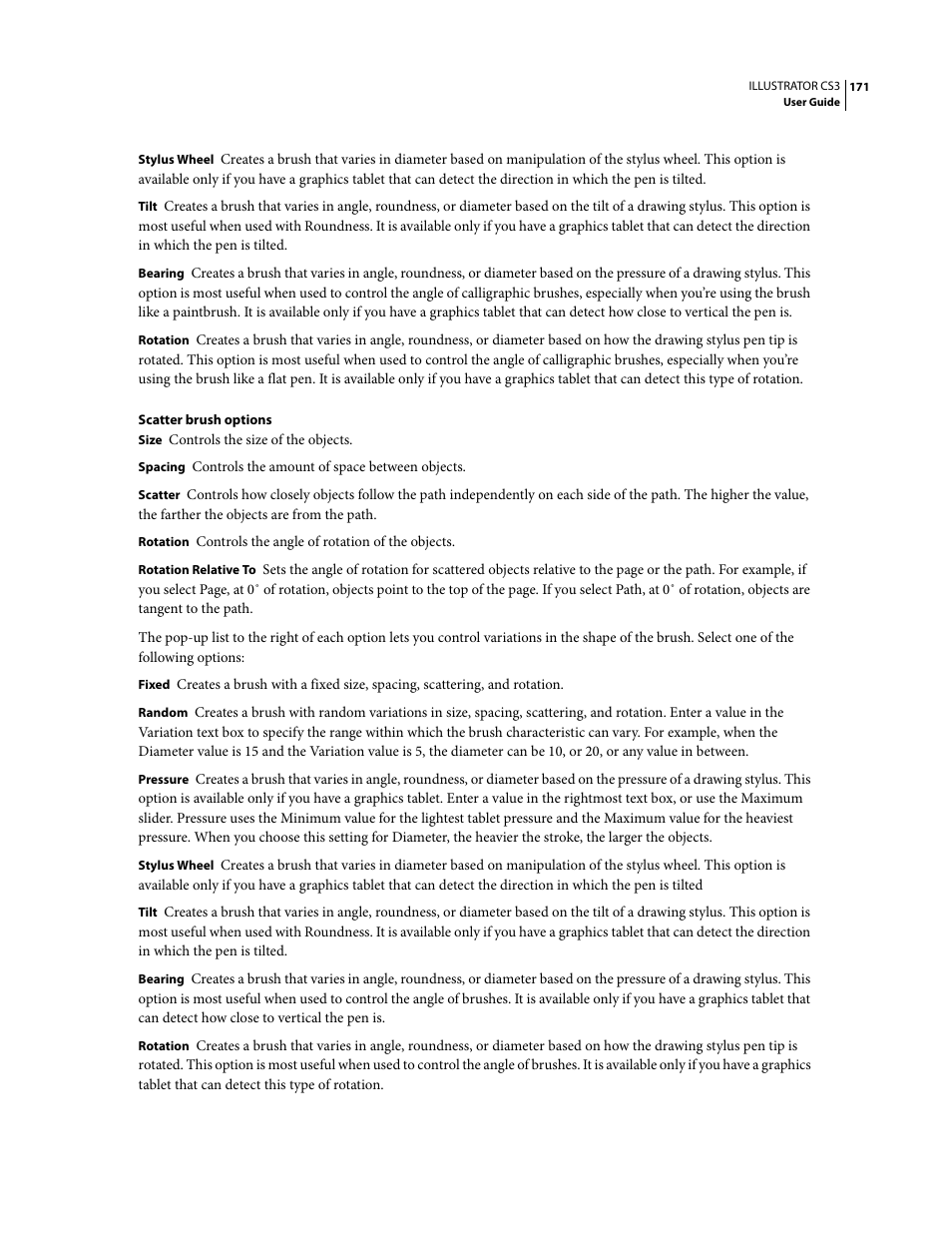 Adobe Illustrator CS3 User Manual | Page 177 / 495