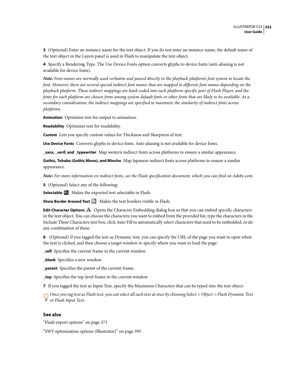 Adobe Illustrator CS3 User Manual | Page 338 / 495