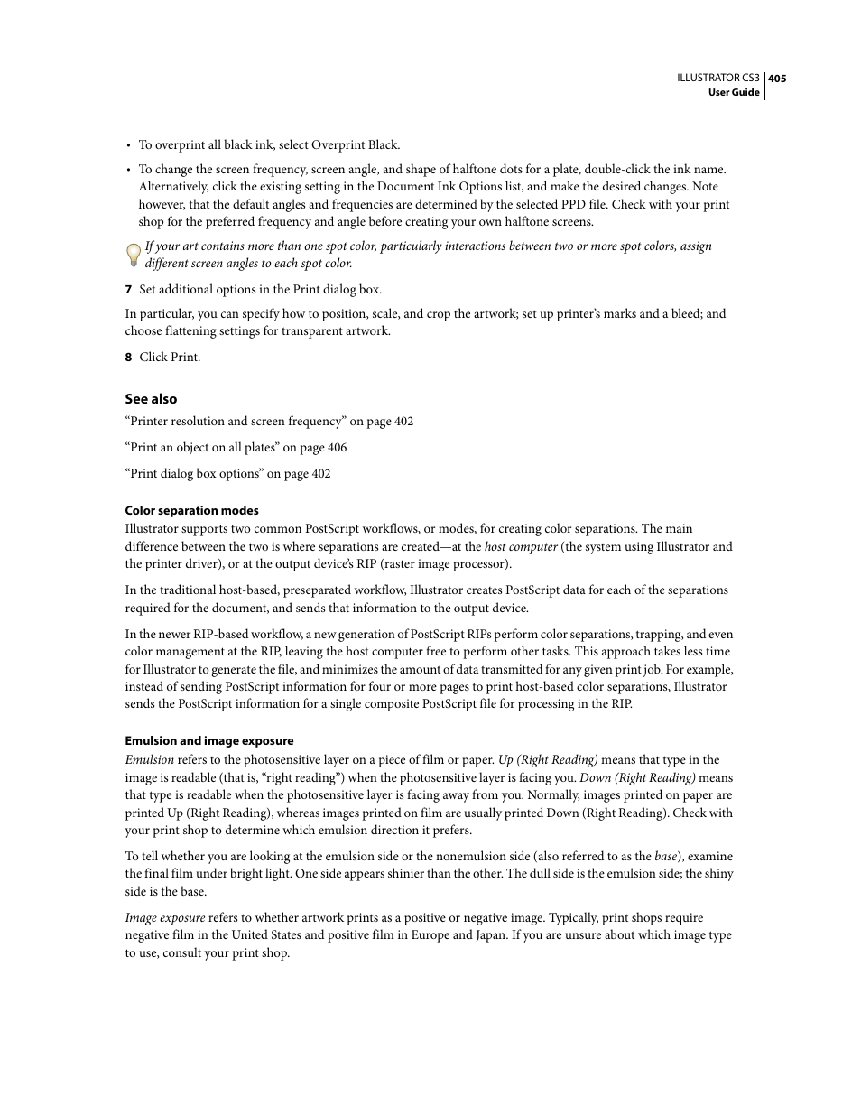 Adobe Illustrator CS3 User Manual | Page 411 / 495