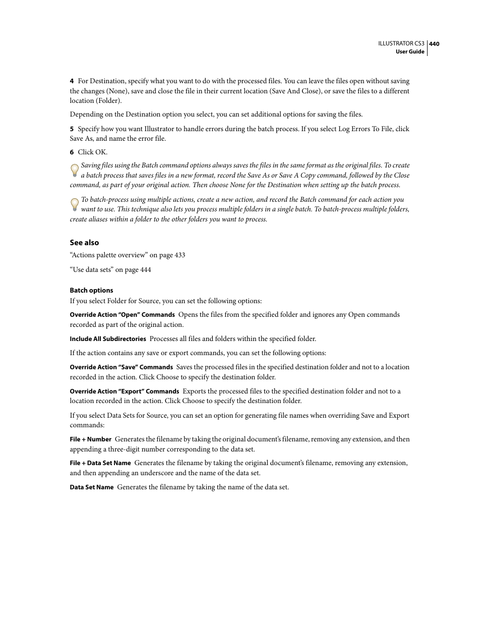 Adobe Illustrator CS3 User Manual | Page 446 / 495