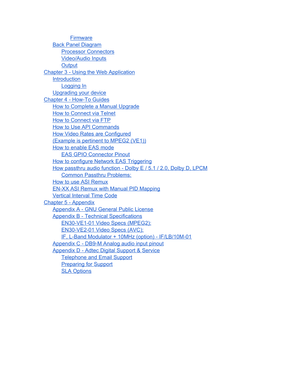 Adtec digital EN-30 (version 1.02.02) Manual User Manual | Page 3 / 59