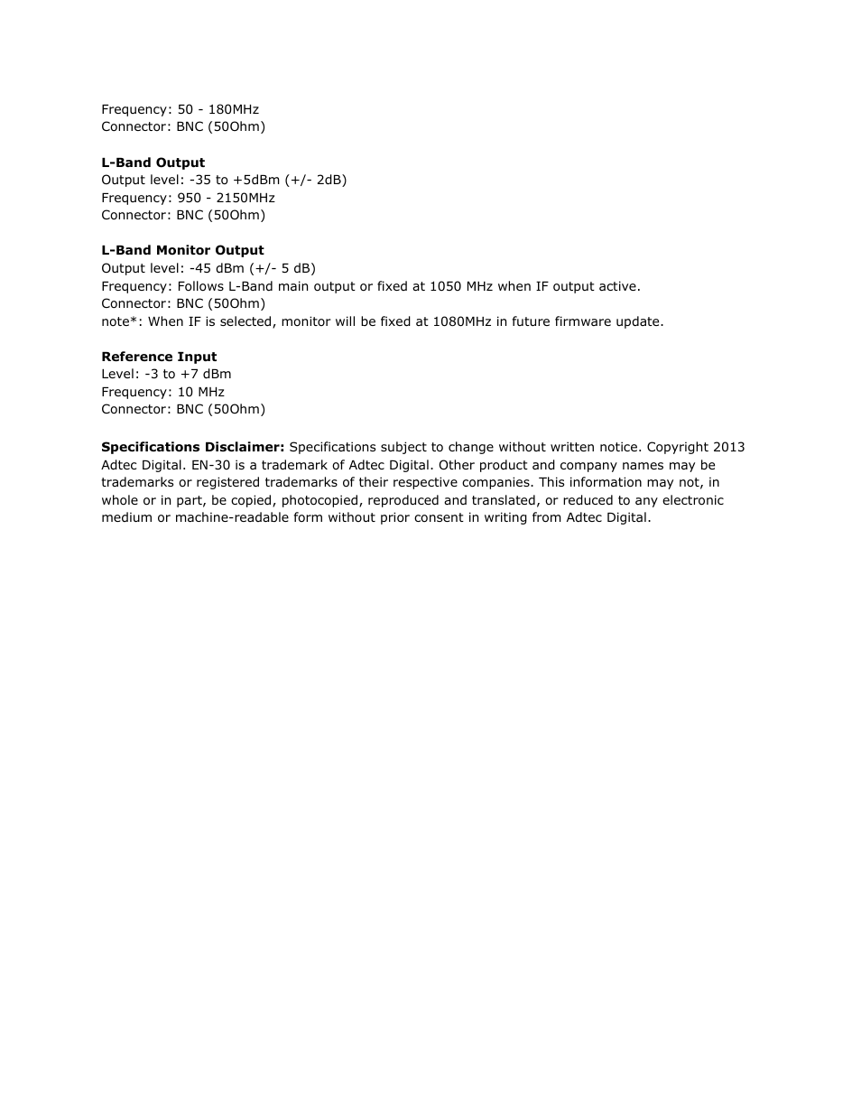 Adtec digital EN-30 (version 1.02.02) Manual User Manual | Page 55 / 59